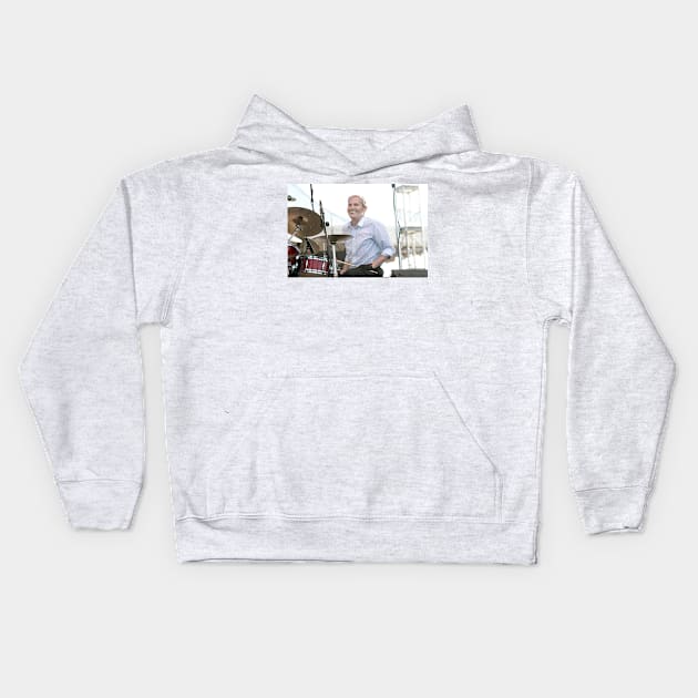 Levon Helm Photograph Kids Hoodie by Concert Photos